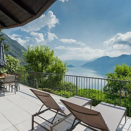 Castello With Jacuzzi & Priceless View By Rent Villa Argegno