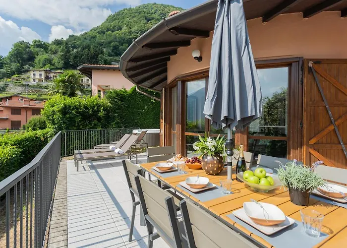 Castello With Jacuzzi & Priceless View By Rent Argegno